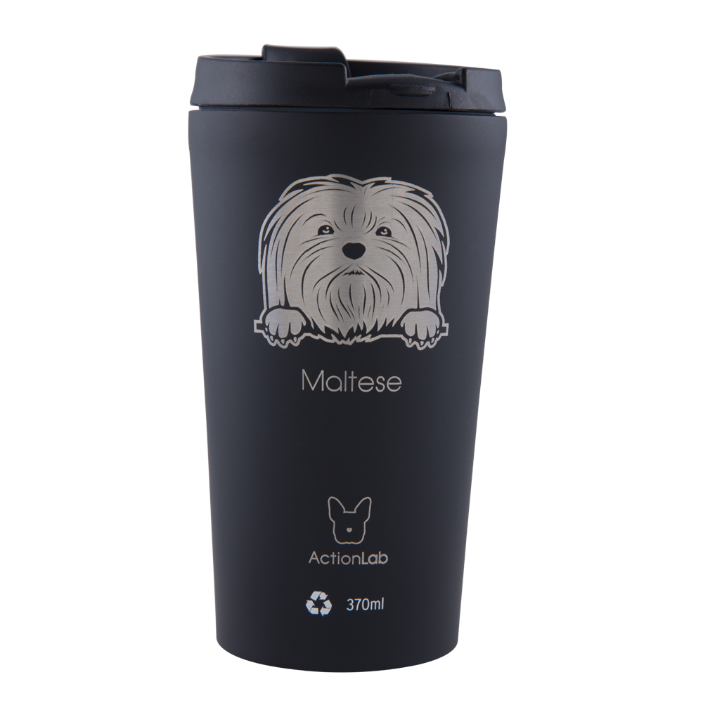 MALTESE COFFEE THERMOS 370ML BLACK