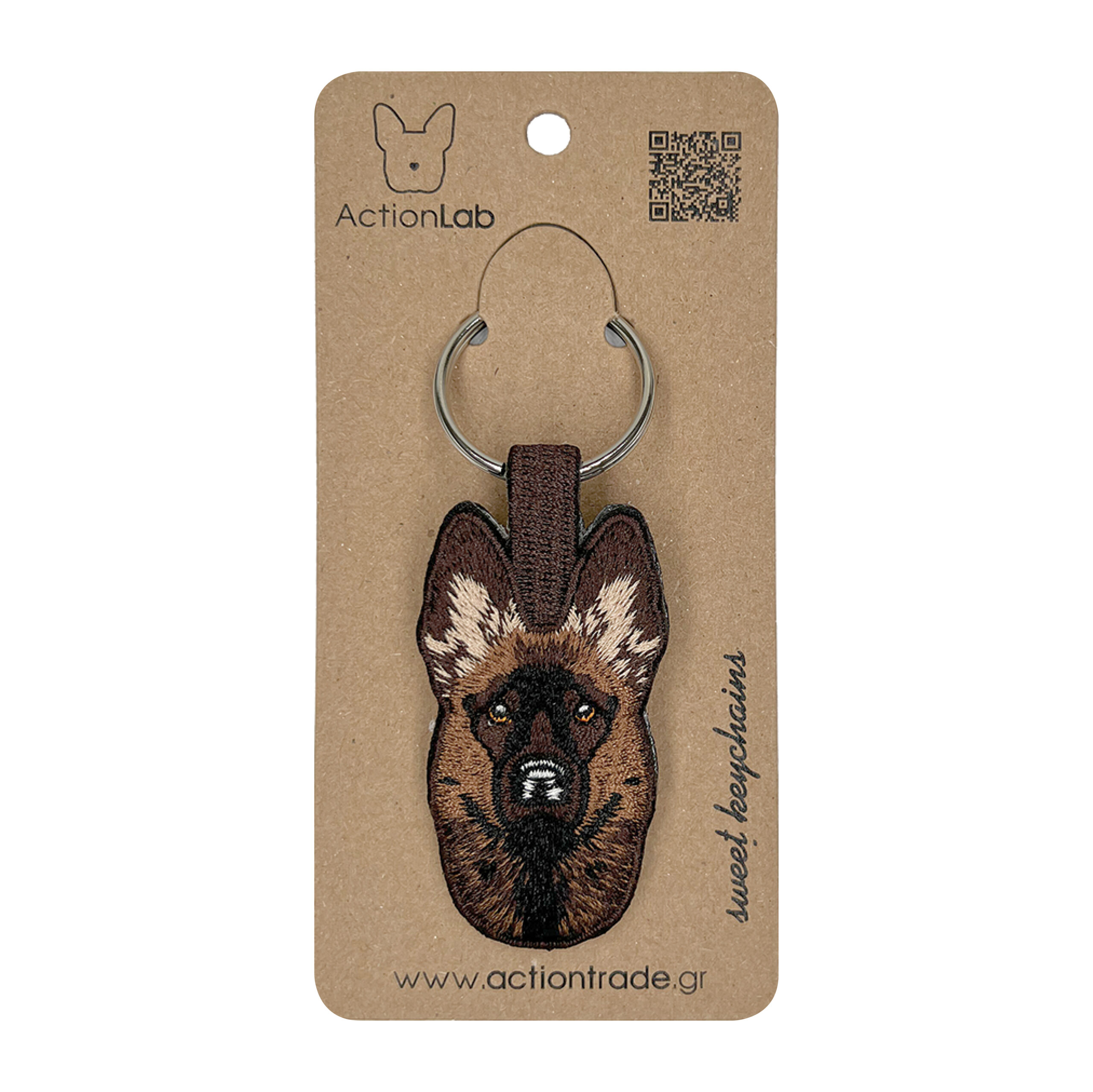 Malinois Keyring