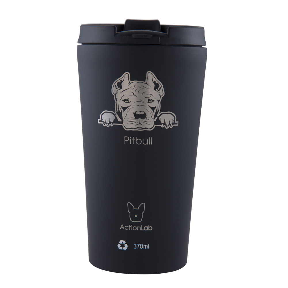 PITBULL COFFEE THERMOS 370ML BLACK