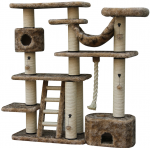 SCRATCHING TREE COMFORTPLUS PALACE BROWN