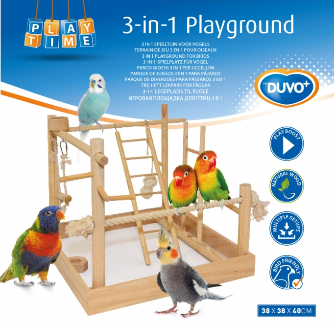 3 IN 1 BIRD PLAYGROUND
