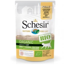 Schesir Cat Pouch Bio- Chicken