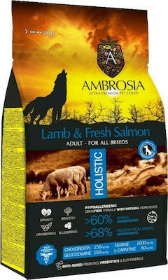 Ambrosia Lamb & Fresh Salmon Adult All Breeds