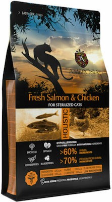 Ambrosia Grain Free Cat Adult Sterilized Fresh Salmon & Chicken