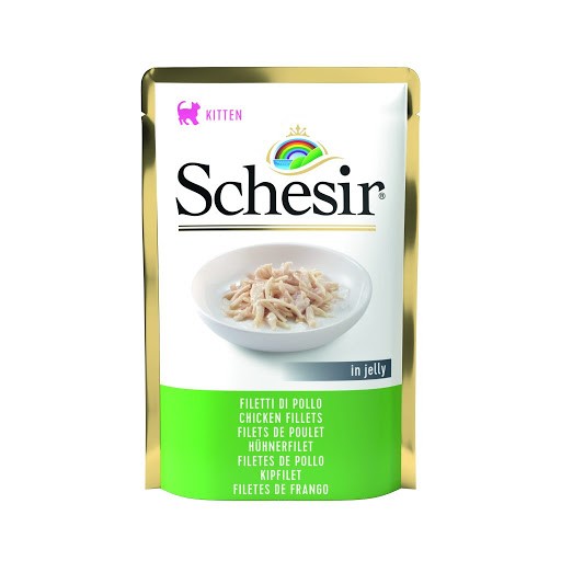 Schesir Kitten Chicken Fillets Pouch