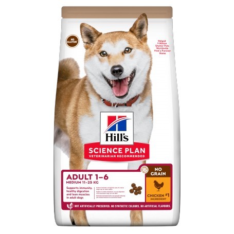 Hills Grain Free Adult Medium Chicken