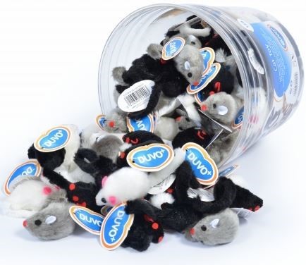 CAT TOY PLUSH MICE
