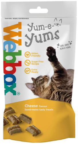 WEBBOX YUM-E-YUMS CHEESE 40g
