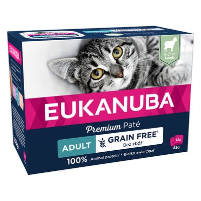 Eukanuba Cat M/P Lamb Pate 12x85gr