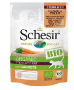Schesir Bio Cat Sterilized Beef – Chicken – Carrot - Image 2