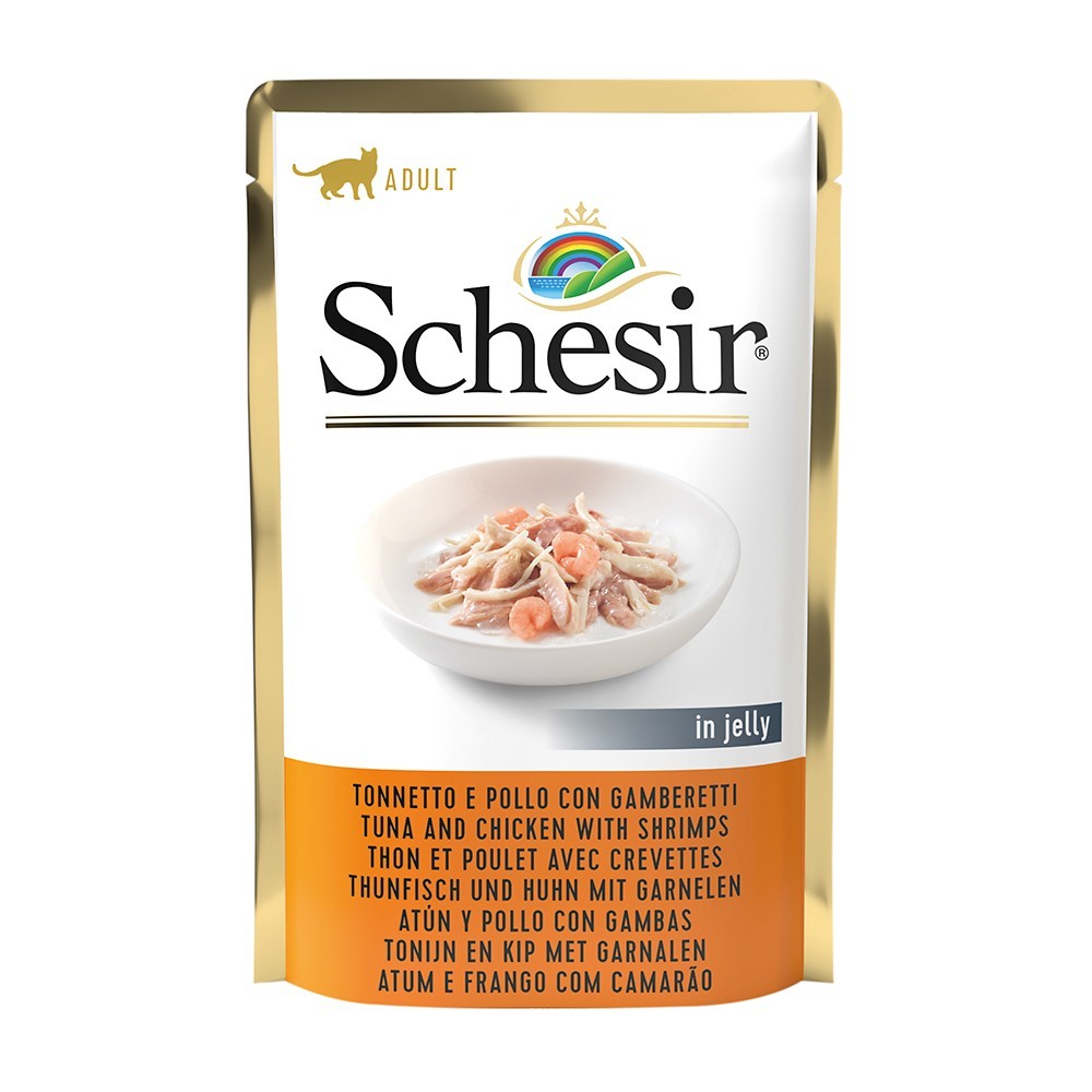 Schesir Cat Tuna & Chicken With Shrimp