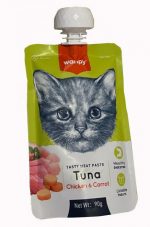WANPY  TASTY MEAT TUNA & CHICKEN 90GR