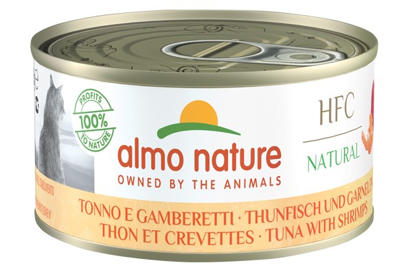 ALMO NATURE – HFC NAT. TUNA & SHRIMPS.