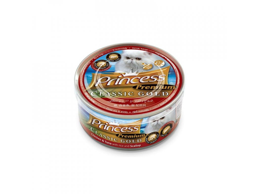 Princess Premium Classic Gold Chicken  & Tuna with Rice and Scallop/ Liver & Urinary Tract Health