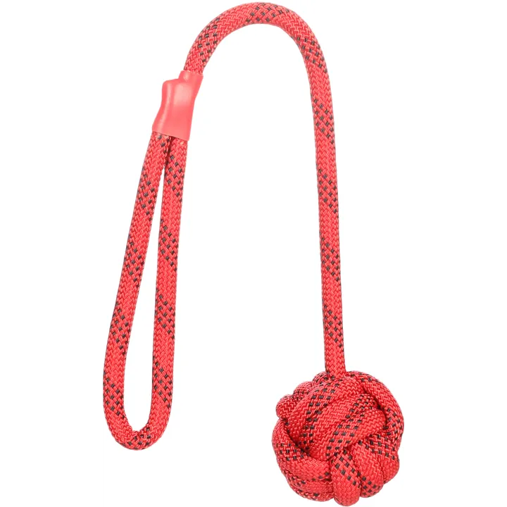 DT VOKAS PULL-ROPE + BALL BLACK/RED 49cm