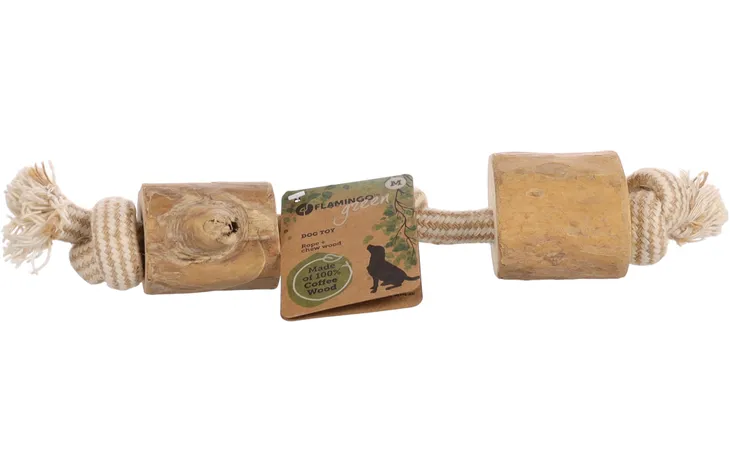 DT WOOD JAVA 2 BLOCKS + ROPE BROWN M