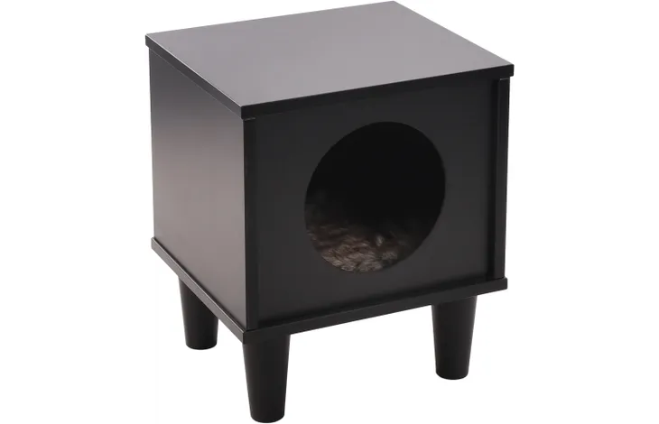 CAT FURNITURE DONUM CUBE BLACK 34x30x40,5CM