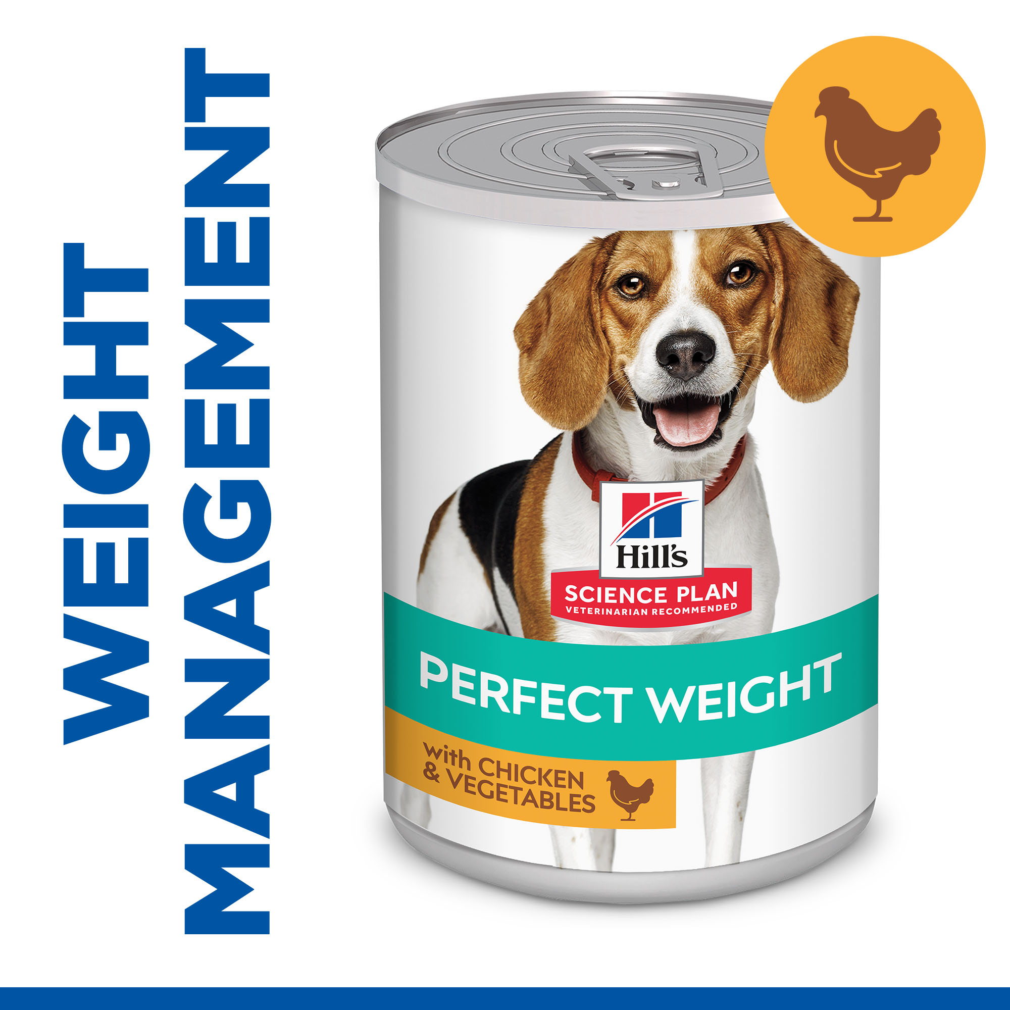 Hill’s Science Plan Adult Dog  Perfect Weight Chicken & Vegetables