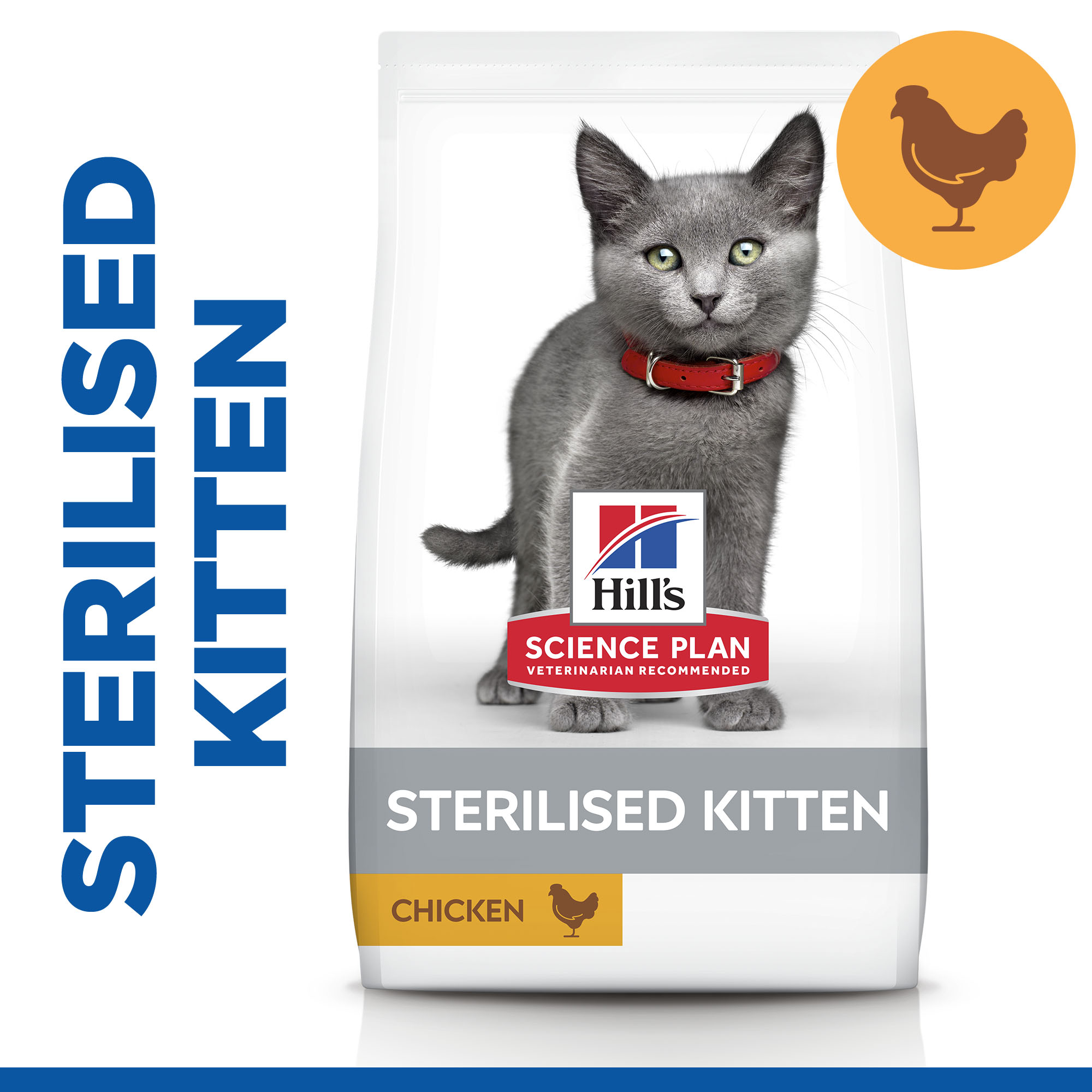 Hills Science Plan Sterilised Kitten Food Chicken