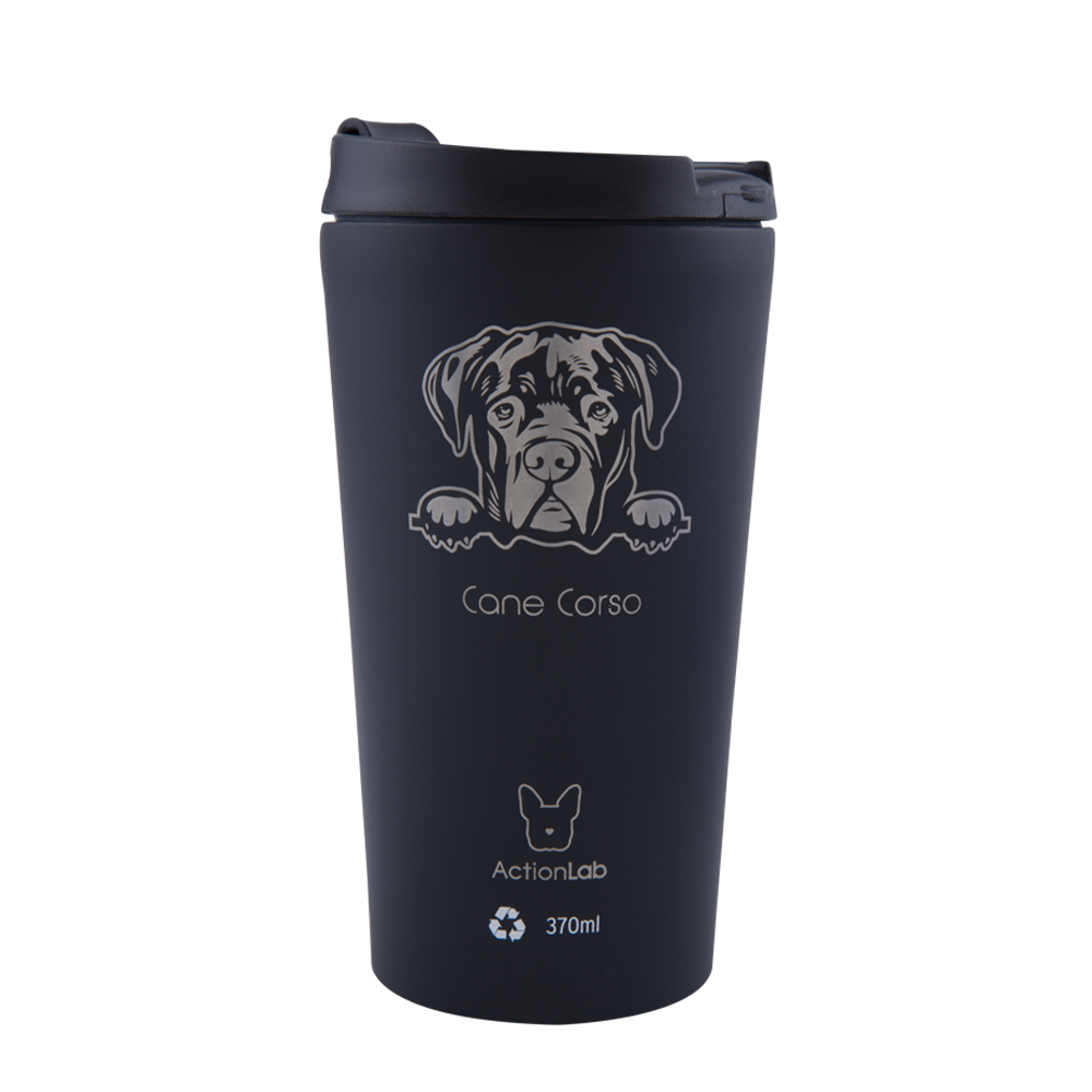 CANE CORSO COFFEE THERMOS 370ML BLACK