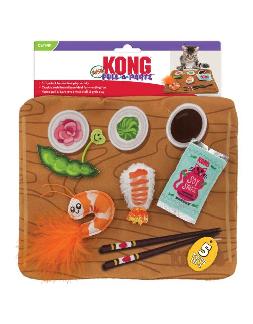 Kong Pull-A-Partz  Sushi