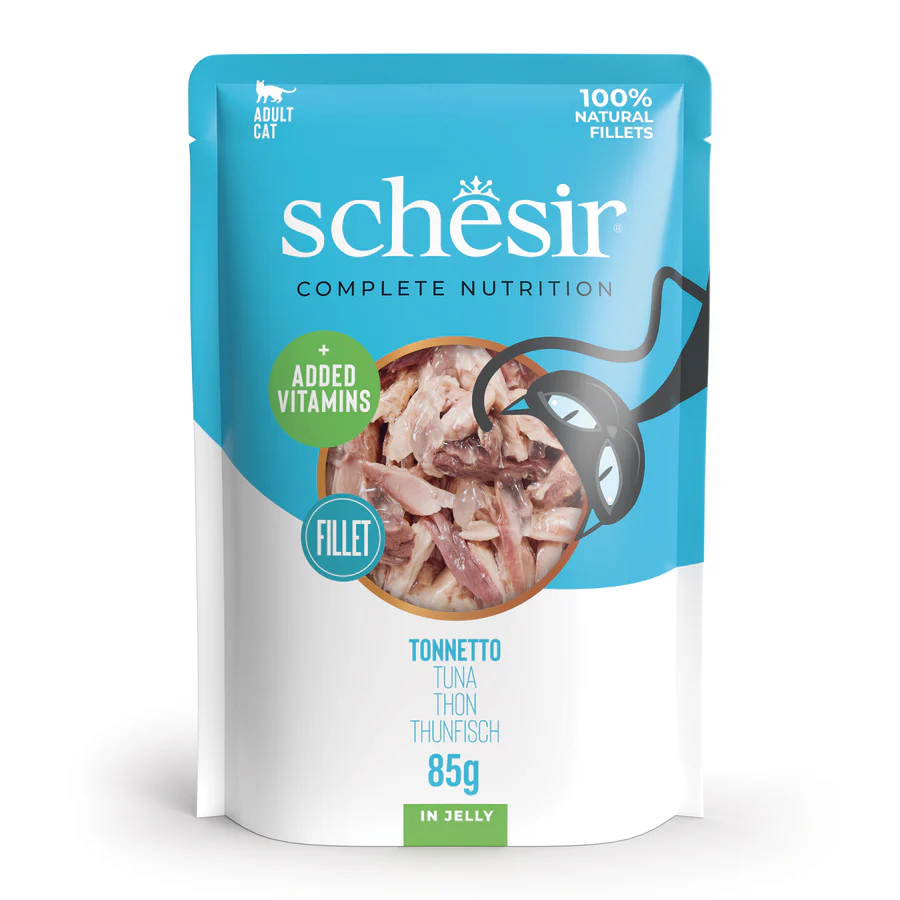 Schesir Cat Wet Food Tuna In Jelly Pouch