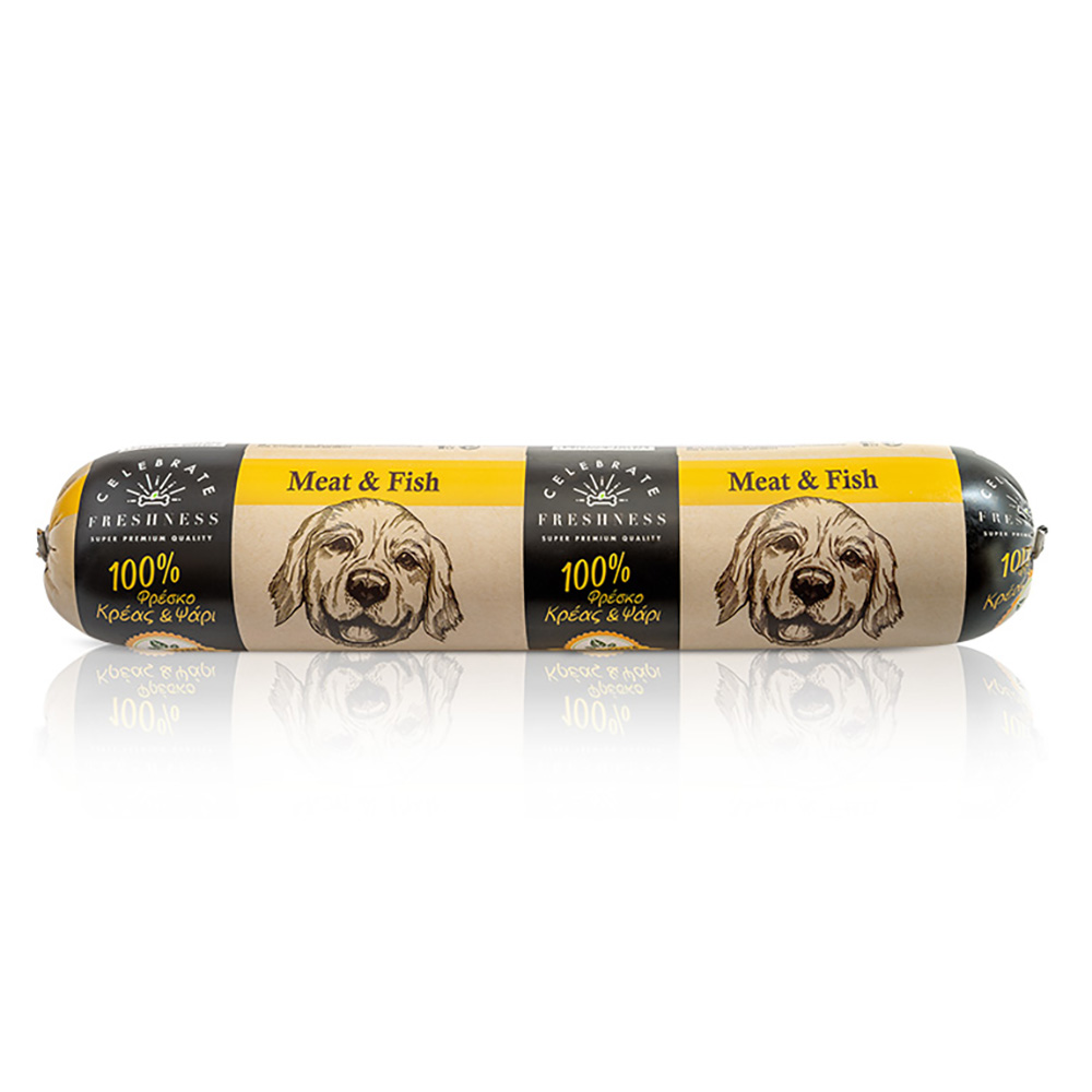 CELEBRATE FRESHNESS SALAMI ADULT DOG MEAT & FISH 800G