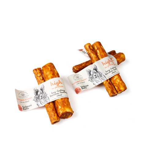 CELEBRATE COLLAGEN SALMON ROLLS  12.5cm