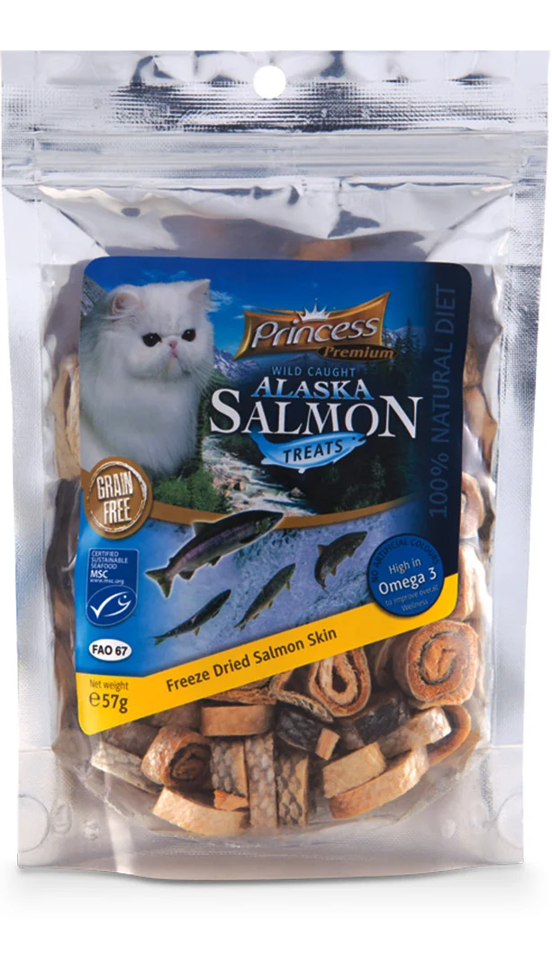 PRINCESS W.A.T. Freeze Dried Salmon Skin
