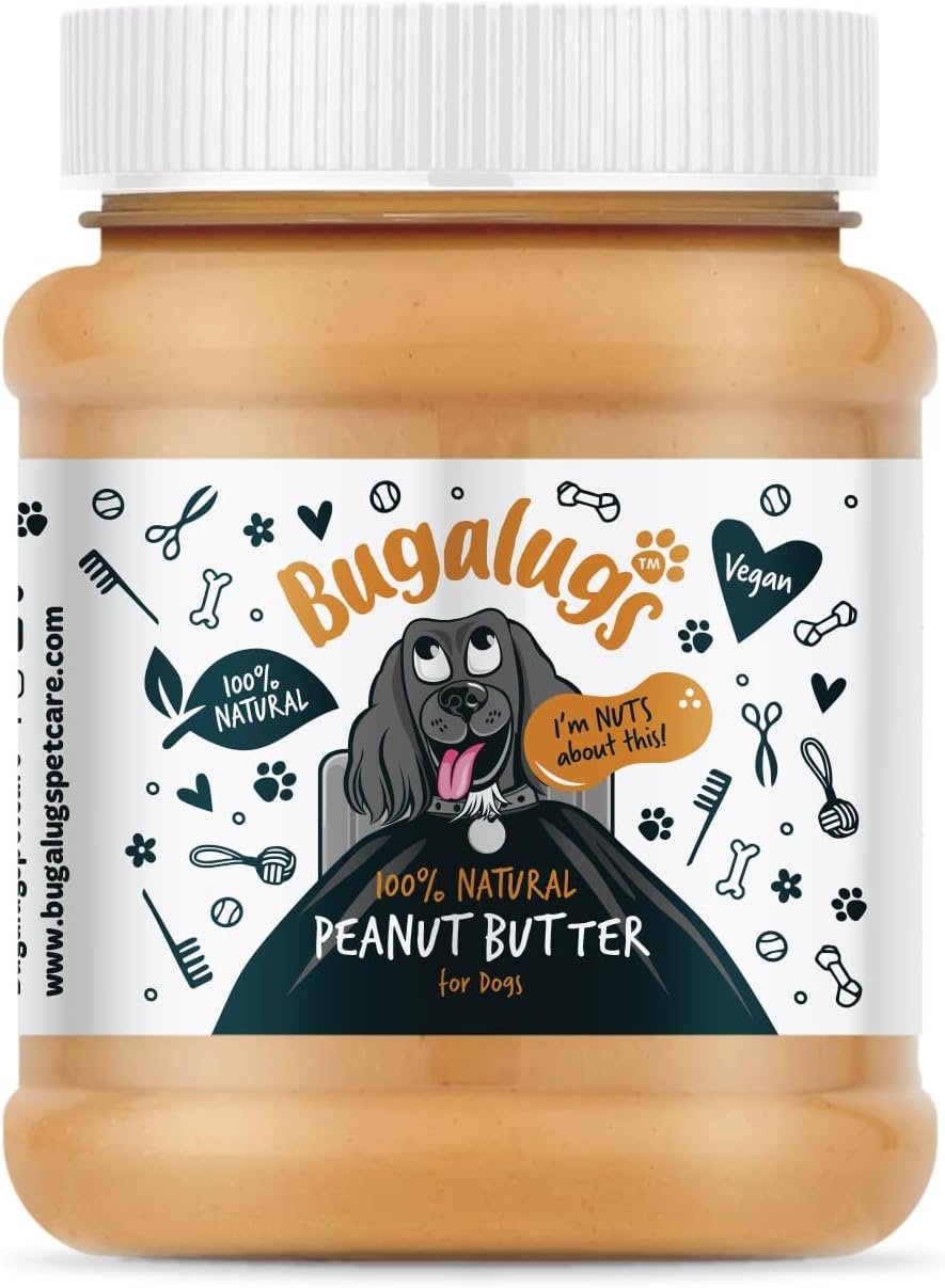 BUGALUGS PEANUT BUTTER (100% Natural) 340g