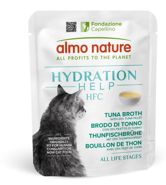 ALMO NATURE - HYDRATION HELP TUNA BROTH 50GR