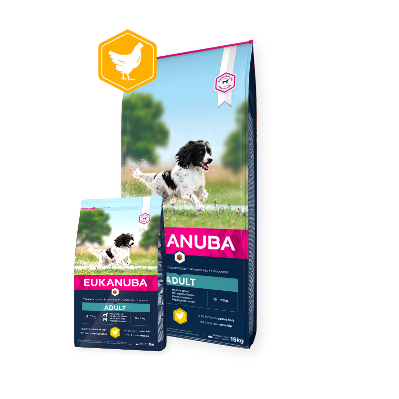 Eukanuba Adult Medium Breed 15kg