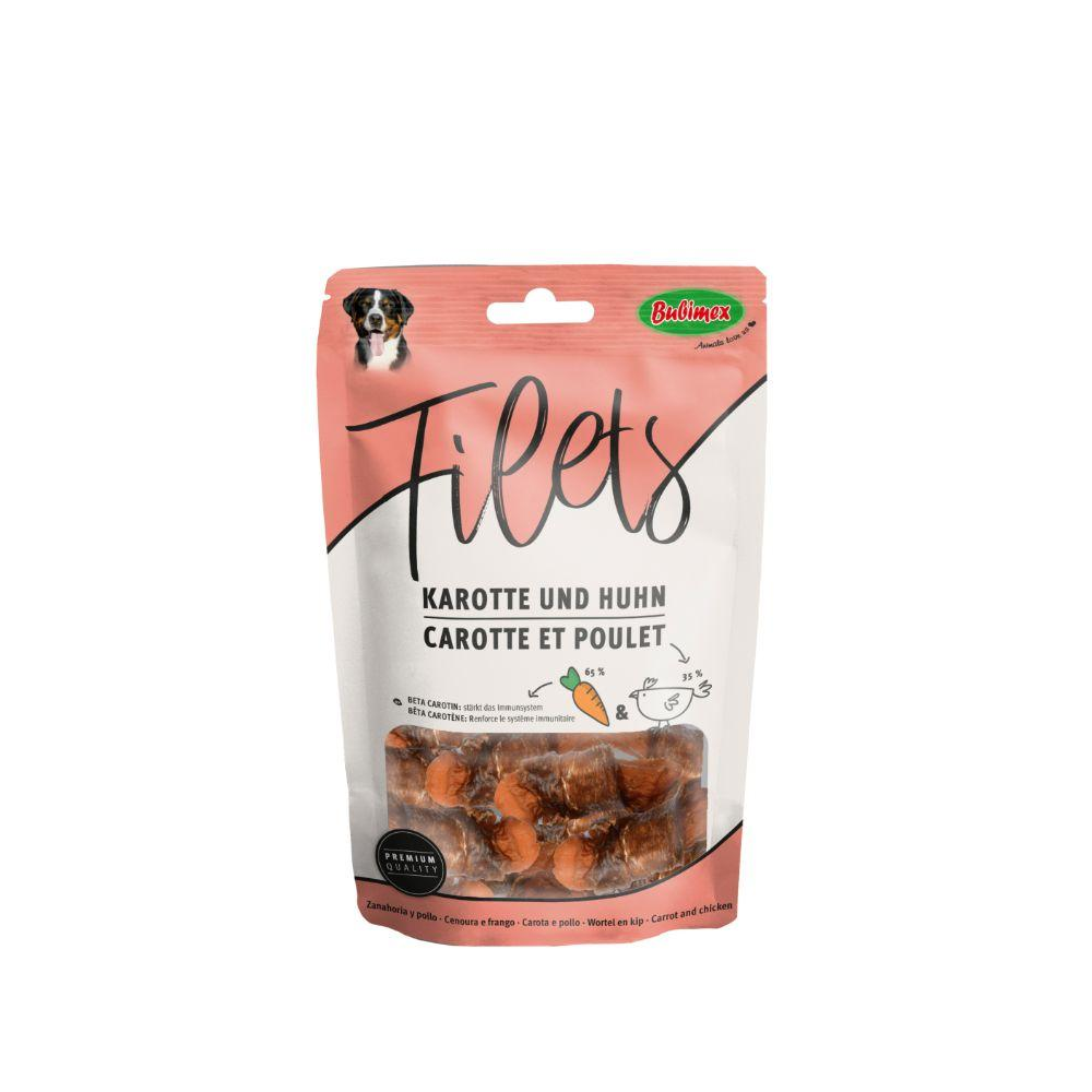 Bubimex Dog Chicken Fillet Carrot 85g