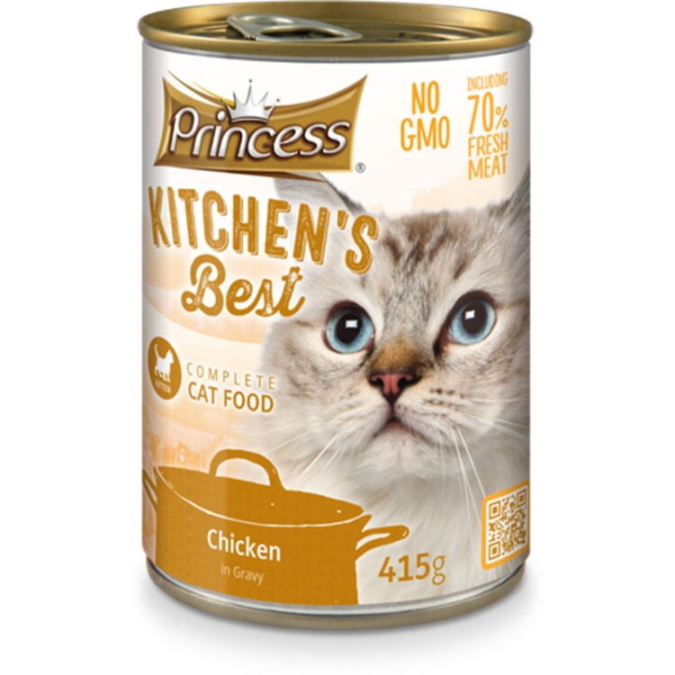PRINCESS KITCHEN'S BEST Chicken in Gravy KITTEN 415g