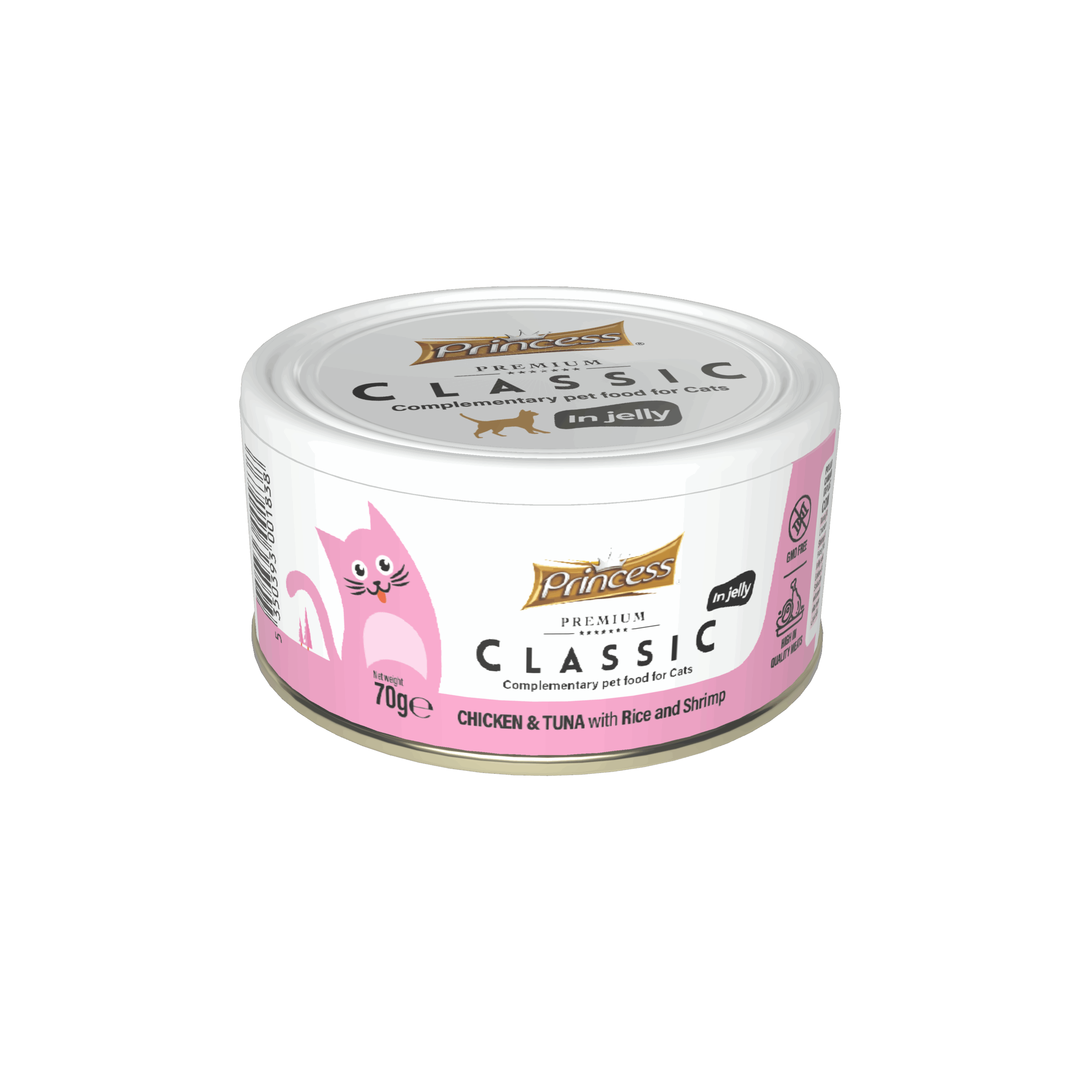 Princess Classic – Chicken & Tuna with Rice & Shrimp