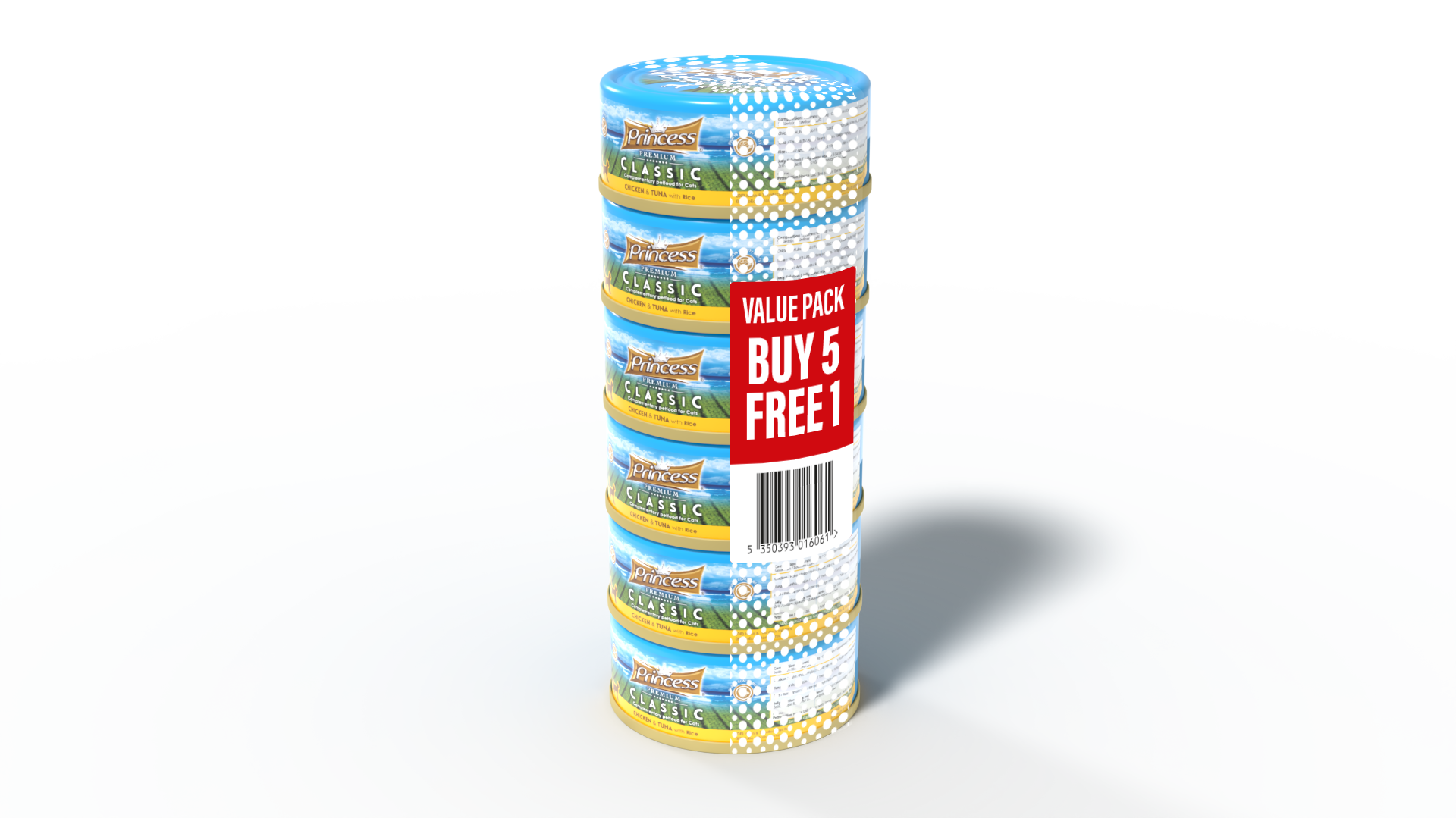 Princess Premium Classic Tuna/Chicken Rice in Jelly 170G 5+1 free