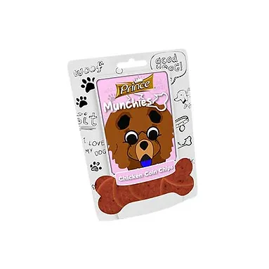 Prince Munchies- Chicken Coin Chips 100g