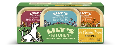 LILY'S KITCHEN - GRAIN FREE DINNERS MPK 6 X 150GR