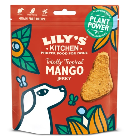 LILY'S KITCHEN - TROPICAL MANGO JERKY 70GR