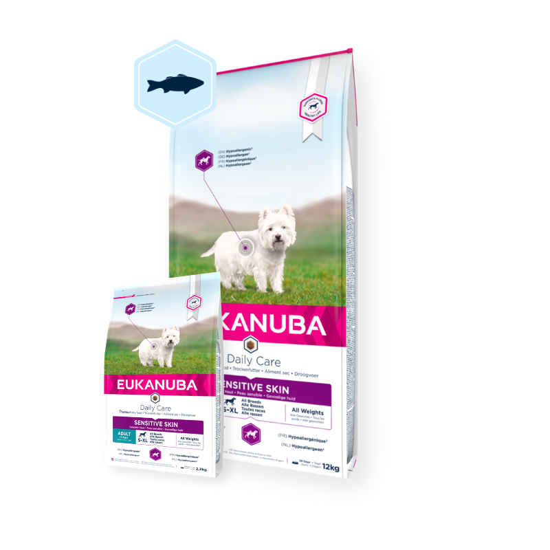 Eukanuba Daily Care Sensitive Skin Adult