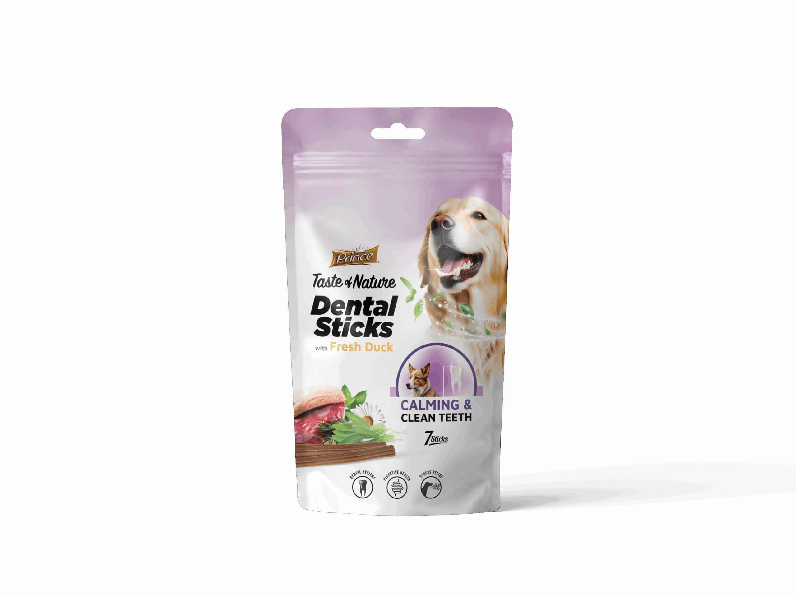 PRINCE DENTAL STICK - Calming with Fresh Duck x 7 sticks