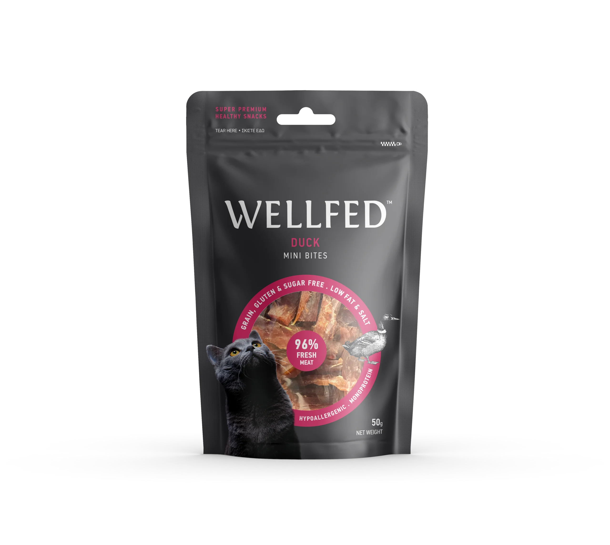 Wellfed Mini Bites Duck 50gr