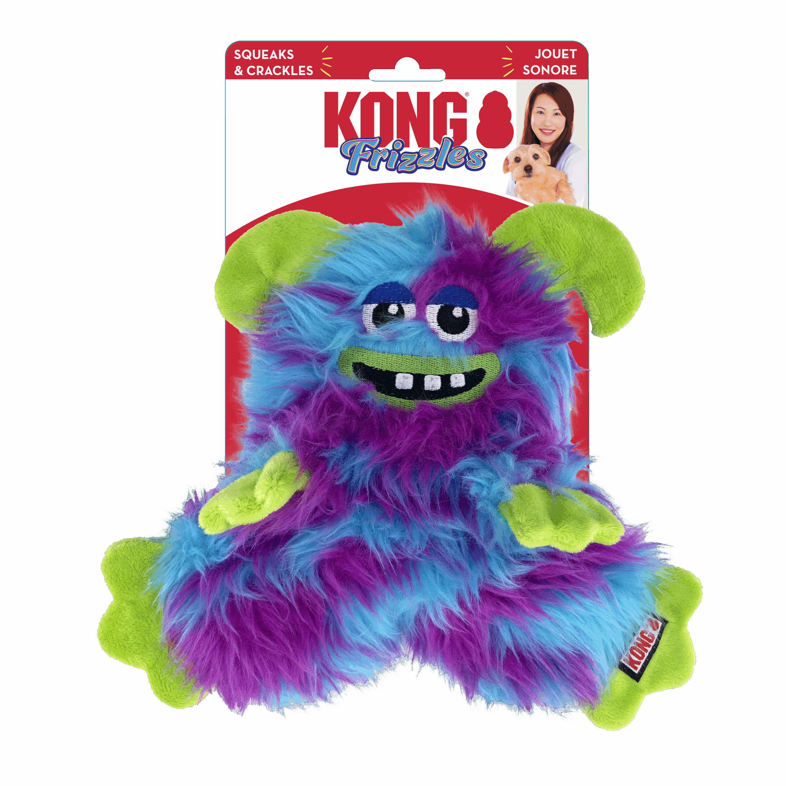 Kong Frizzles Razzle Medium