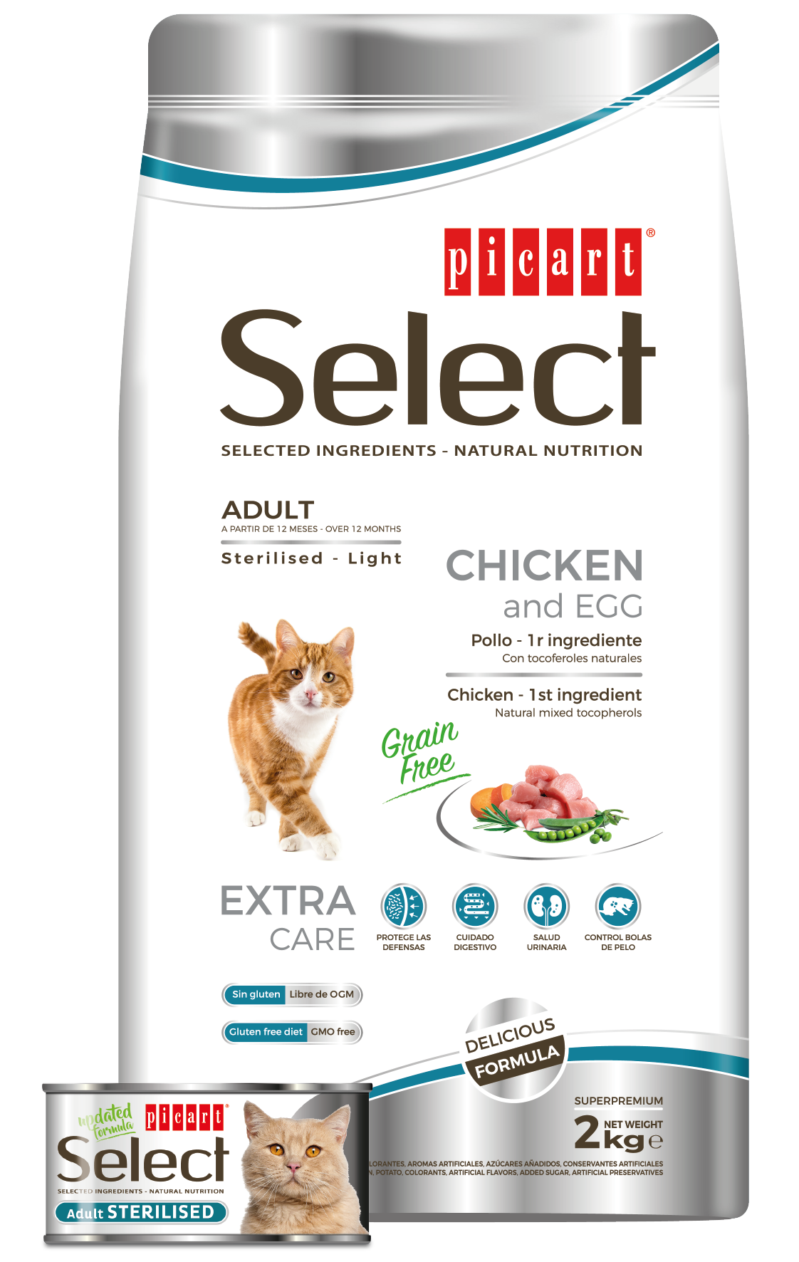 Adult Grain Free Sterilised Light