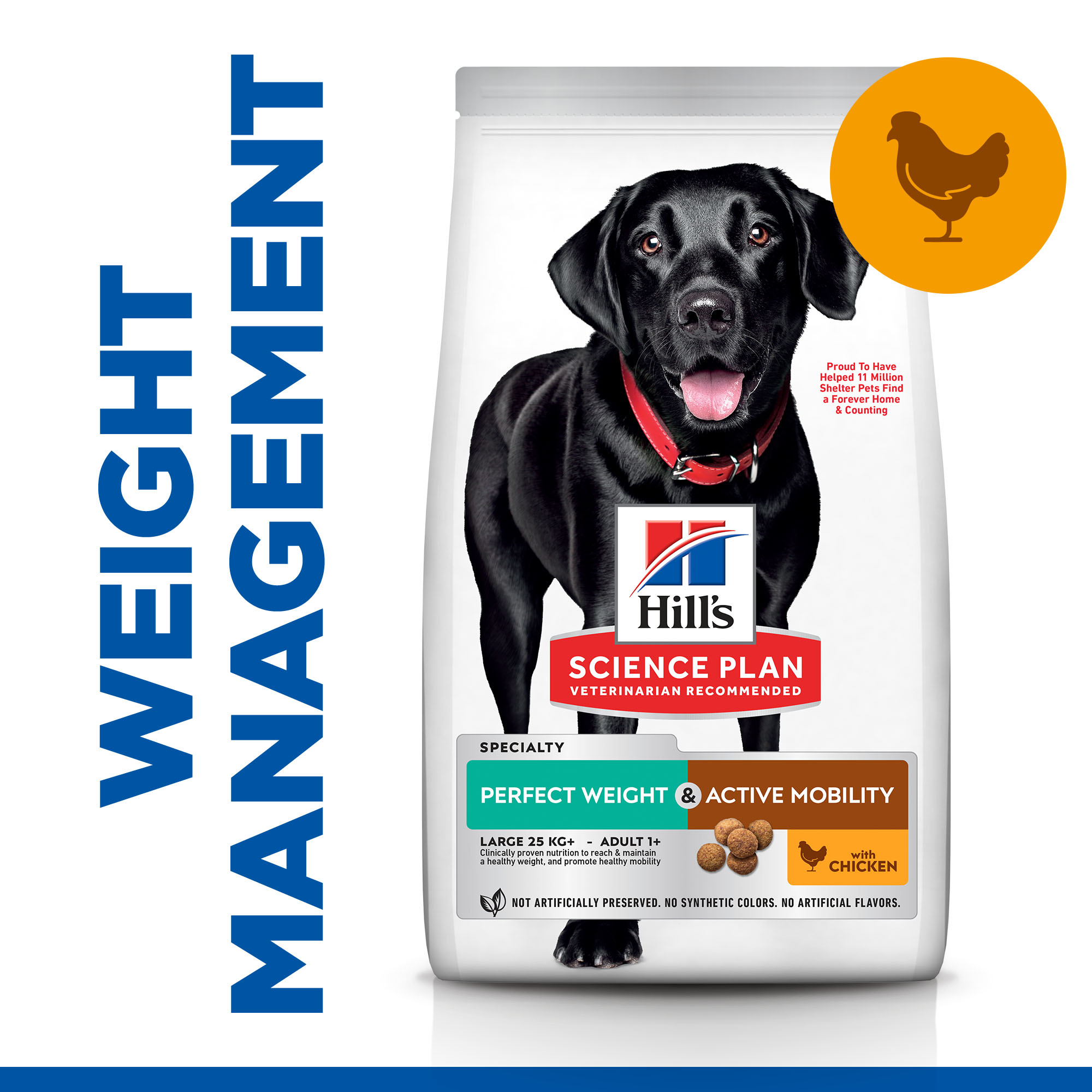 Hills Sciences Plan Adult Large Dog Food Perfect Weight & Mobility