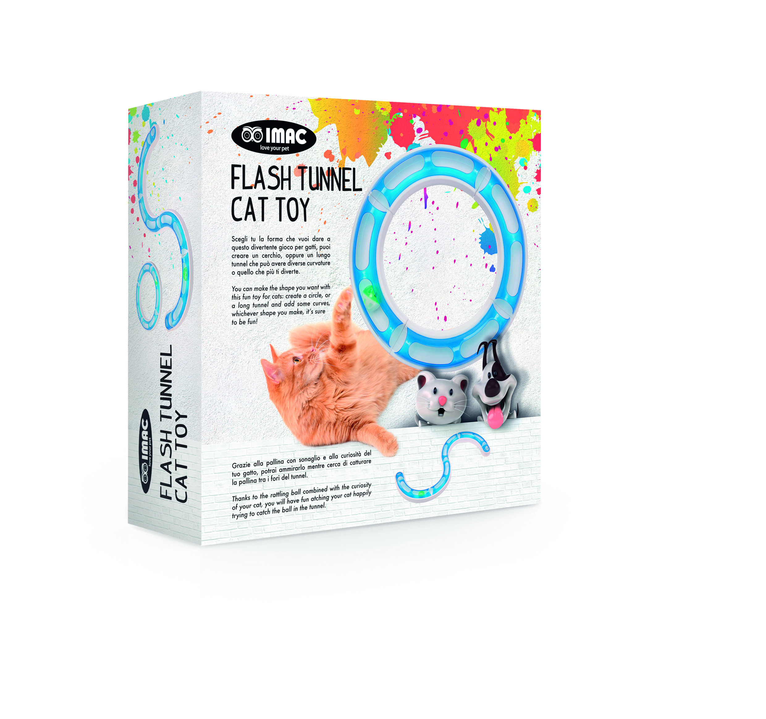 Flash Tunnel Cat Toy