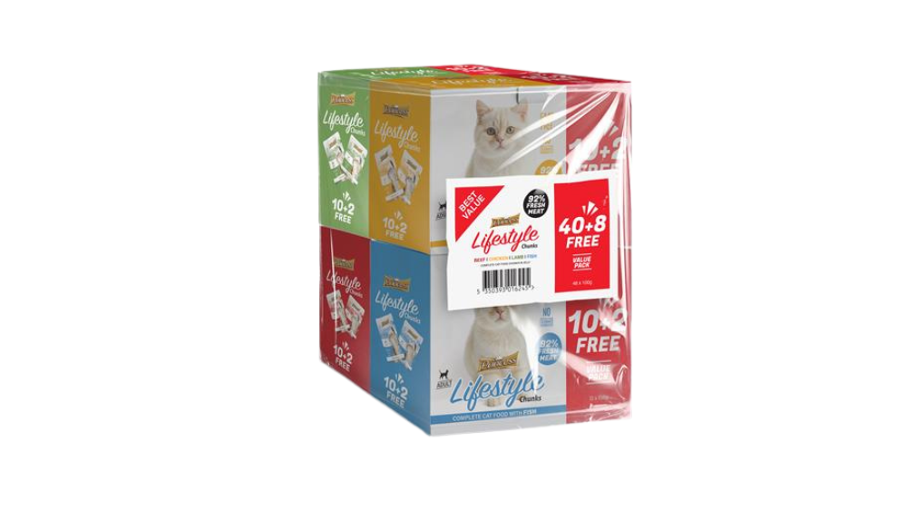 Princess Lifestyle Chunks Pouches – 100g (48pcs | 40+8 Free)