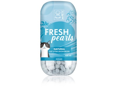 M-PETS - FRESH PEARLS DEODORISER OCEAN 450ML