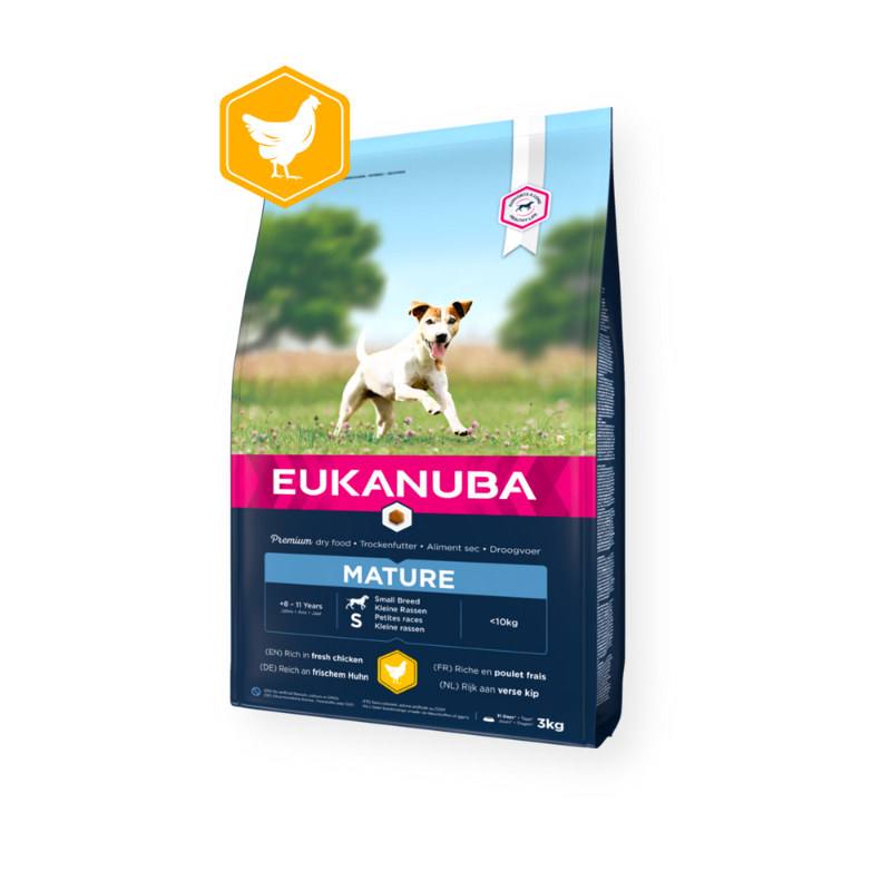 Eukanuba Mature Small Breed with Chicken