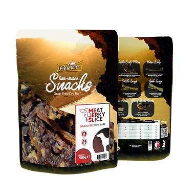 Prince Taste Of Nature Natural Snacks / Meat Jerky Slice 750gr